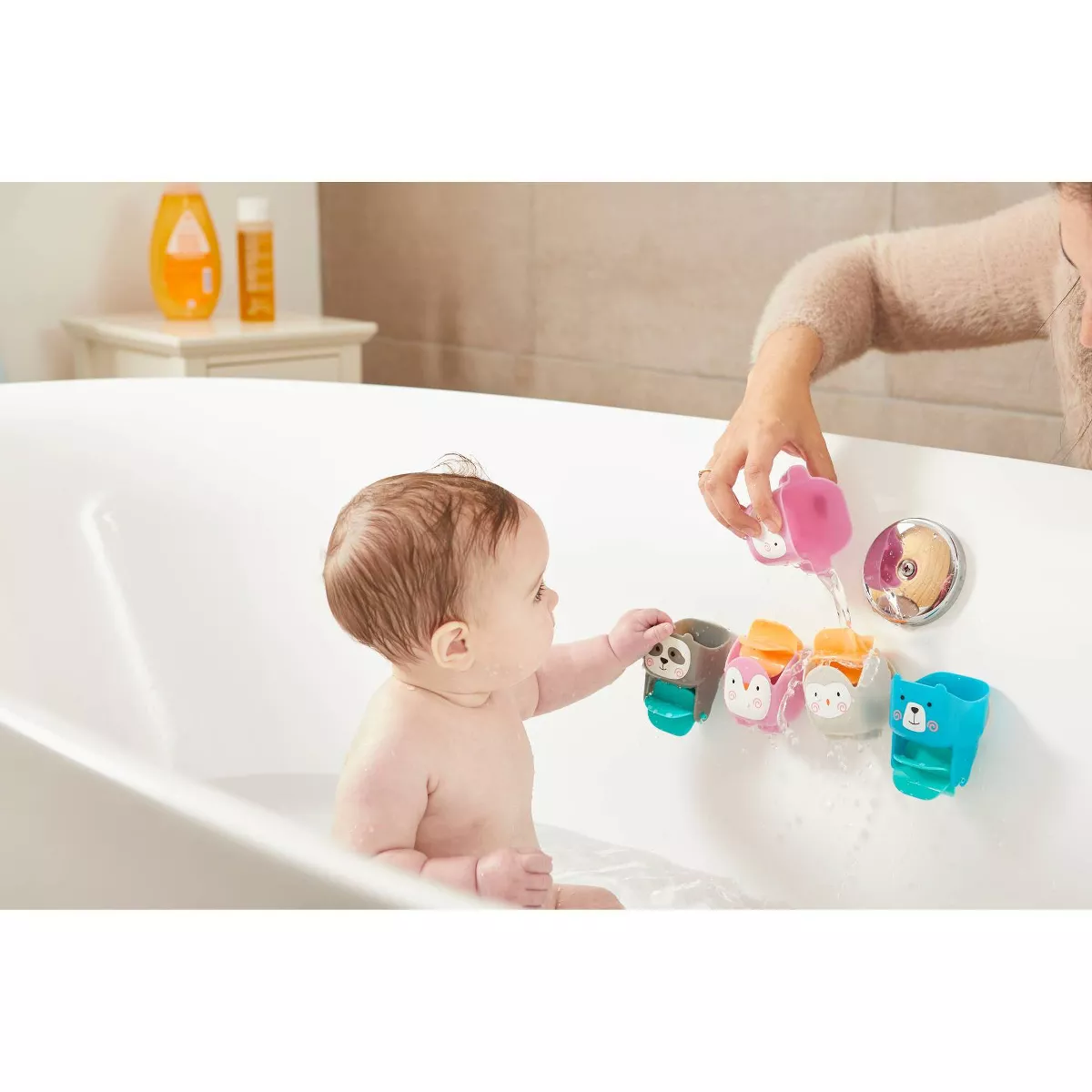 Tommee Tippee Splashtime Super Spinners Bath Toys