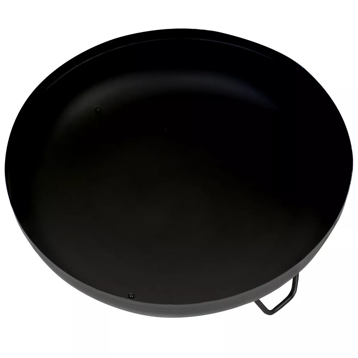 Sunnydaze Outdoor Camping or Backyard Steel with Heat-Resistant Finish Fire Pit Bowl on Stand - 23