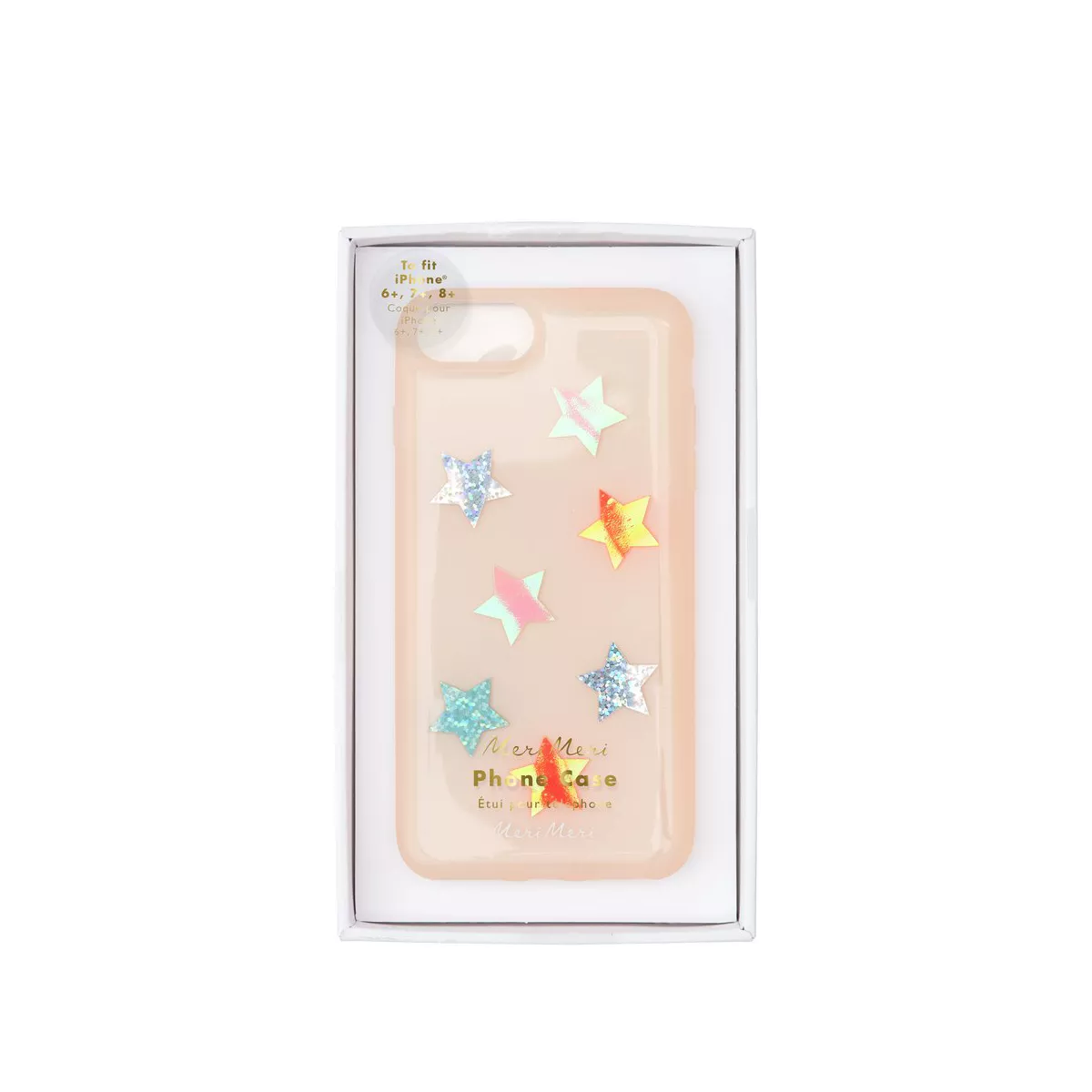 Meri Meri - Stars Flexible Phone Case Large (to fit iPhone 6+, 7+ and 8+) - Electronics Cases - 1ct