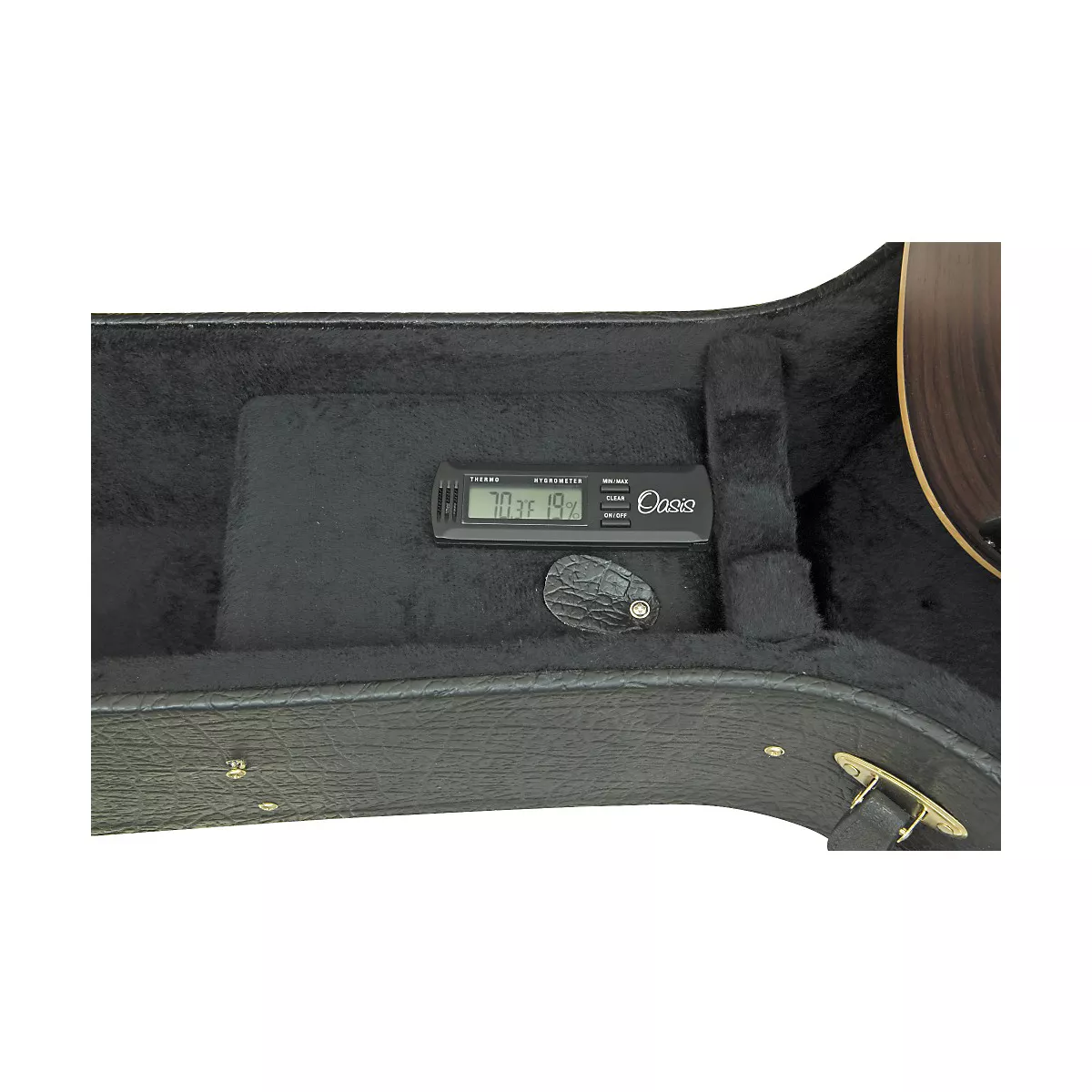 Oasis OH1 Guitar Humidifier With OH-2 Digital Hygrometer