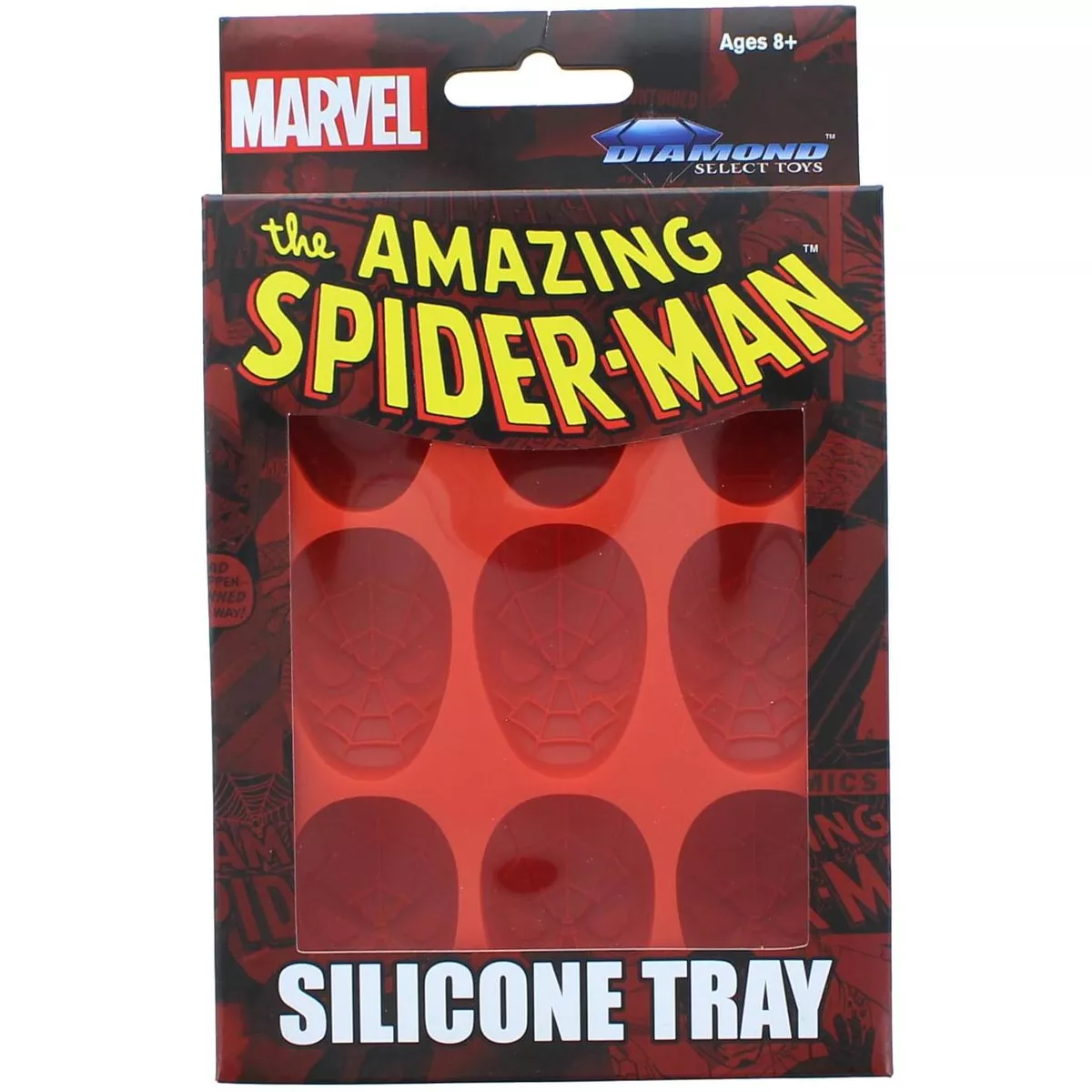Diamond Select Marvel Spider-Man Mask Silicone Ice Tray