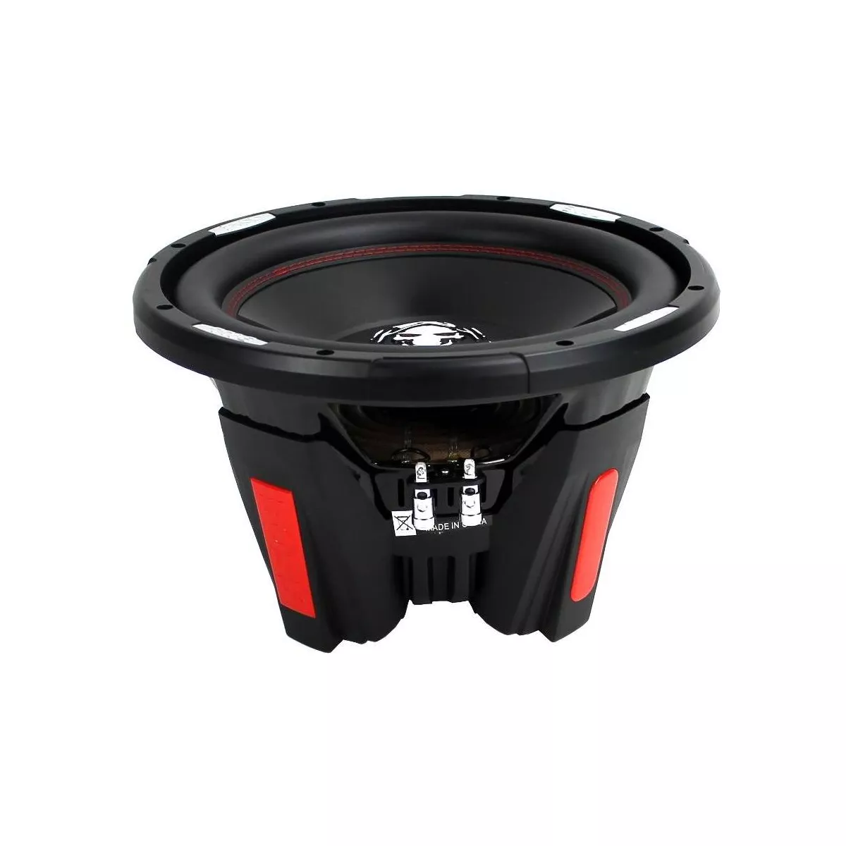 Boss Audio Systems P126DVC Phantom 12-Inch 4600 Watts 4 Ohm Dual Copper Voice Coal Car Audio Stereo Subwoofer Speakers with Poly Injection Cone, Pair