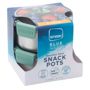 Smash 2pk Snack Pots - 6.7oz