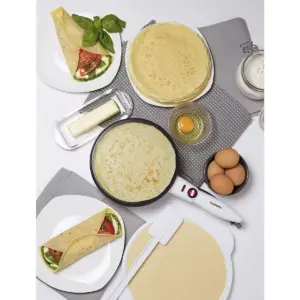 CucinaPro Electric Non-stick Cordless Crepe Maker