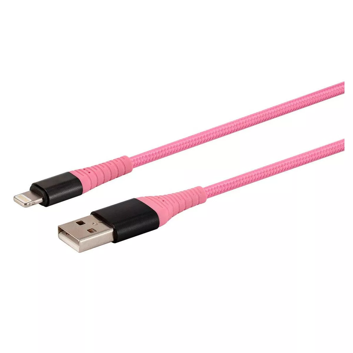 Monoprice AtlasFlex Series Durable MFi Certified Lightning to USB Type-A Charge & Sync Kevlar-Reinforced Nylon-Bra