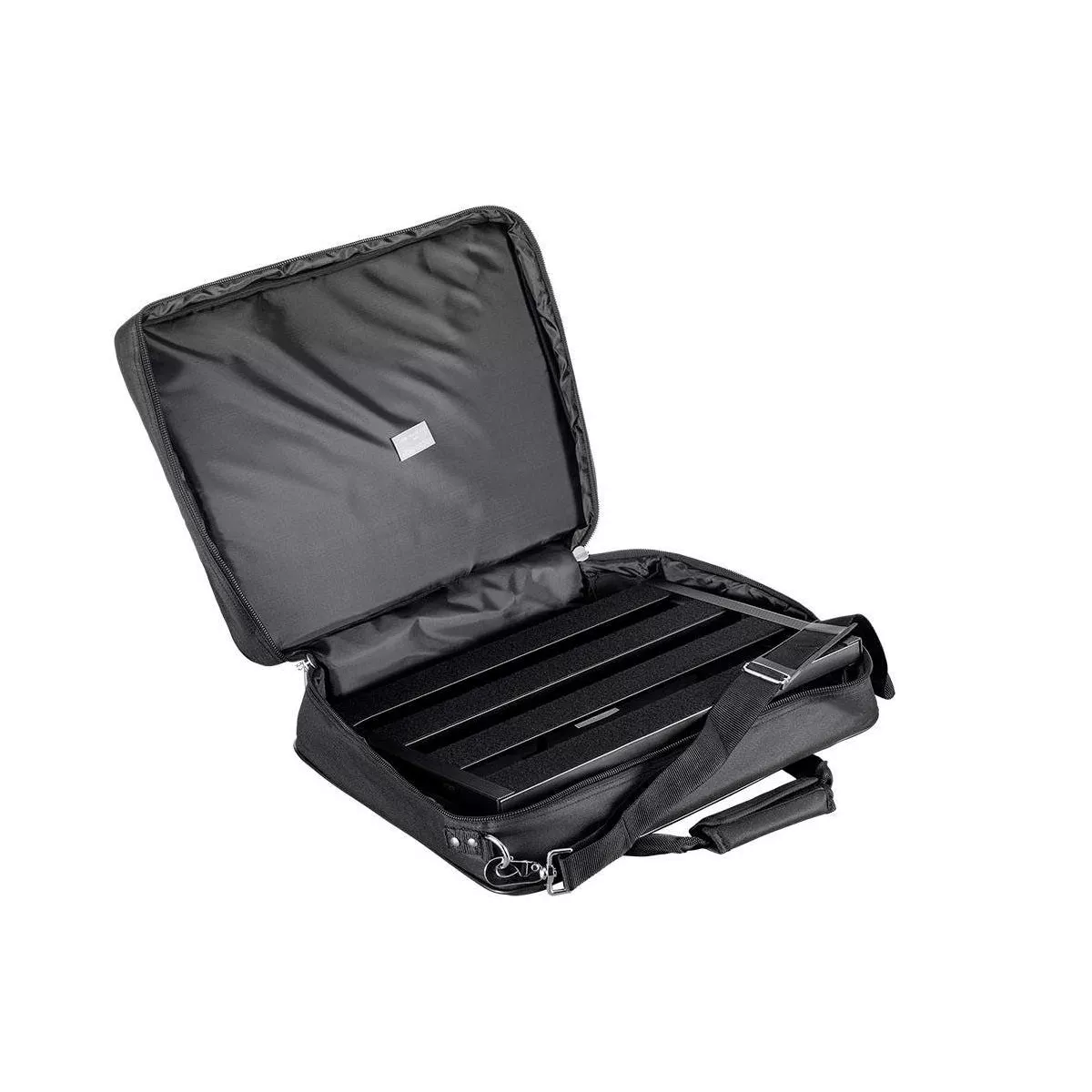 Monoprice SPB-50 Guitar Pedal Board with Adjustable Height and Carry Bag, Lightweight, Durable Aluminum Construction - Large - Stage Right Series