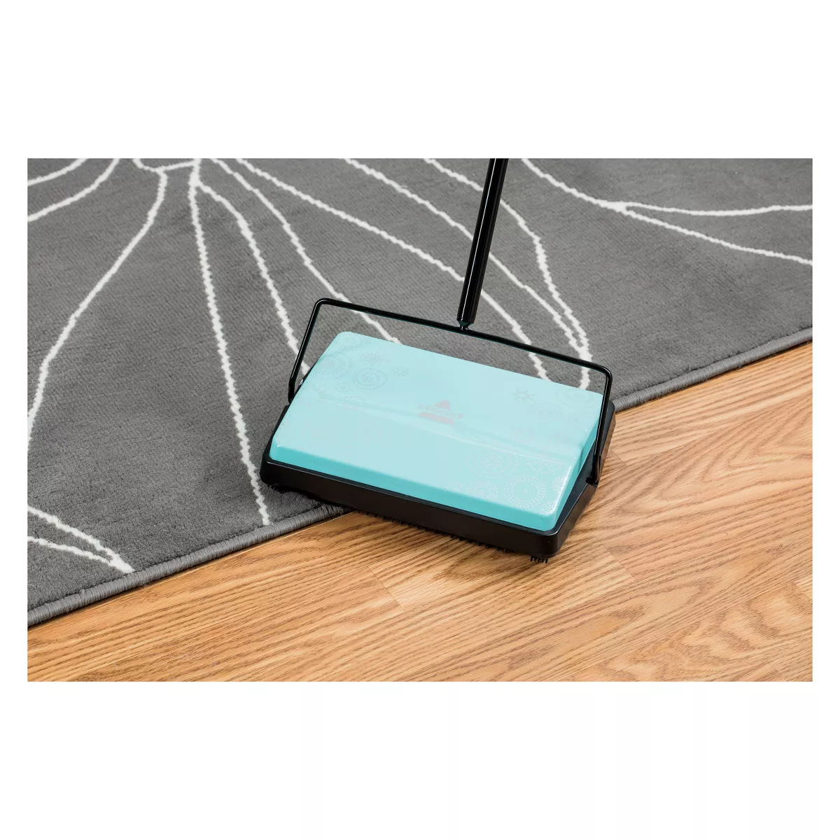 BISSELL Pirouette Refresh Carpet and Floor Manual Sweeper - Blue 2199