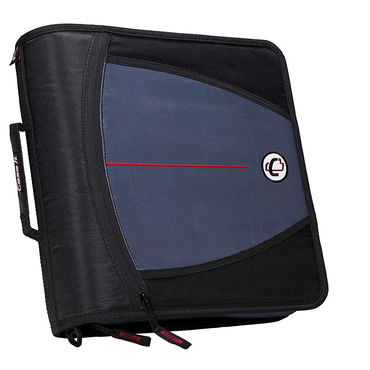 Case It Case-it Mighty Zip Tab 3 3-Ring Zipper Binder 169801