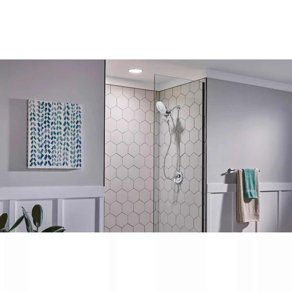 Magnetix Engage Rainshower & Handheld Combo Showerhead - Moen