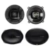 Polk Audio 5.25" 300W Car/Marine ATV Speakers, Pair + 6x9" 130W Speakers, Pair