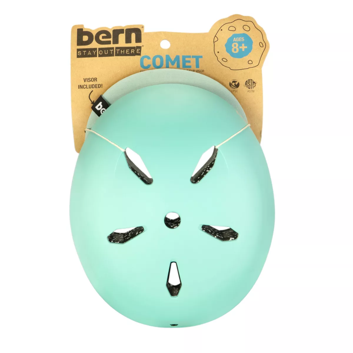 Bern Comet Kids' Helmet - Mint Green