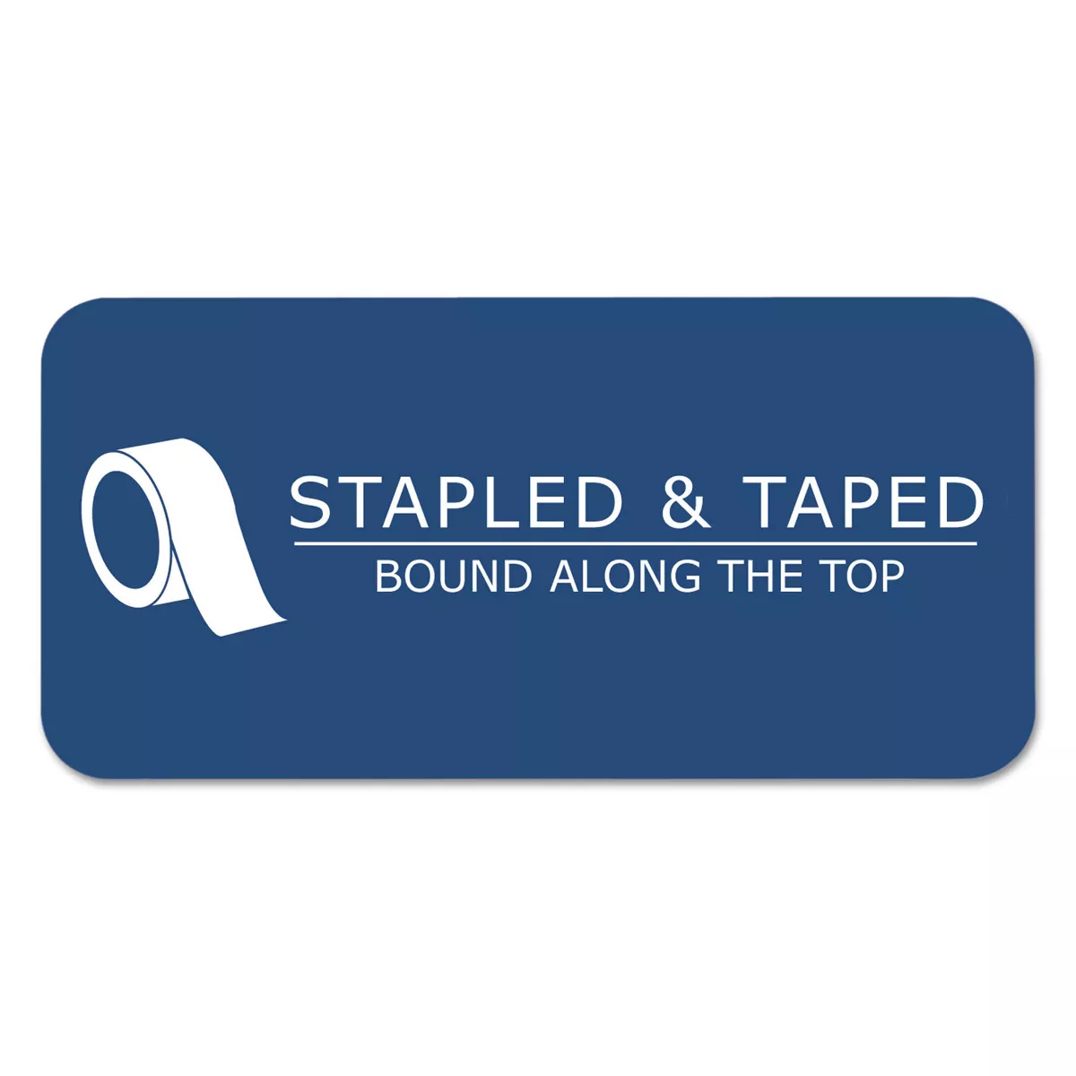 Roaring Spring USDA Certified Bio-Preferred Legal Pad Ruled 5 x 8 40 Sheets White 12/Pack 24316