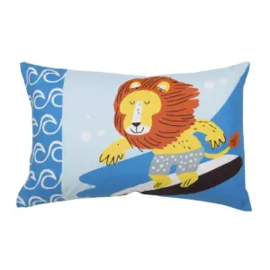 4pc Toddler Everything Kids' Little Dude Adventure Surfing Animals Bed Set