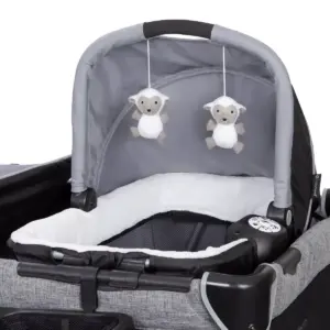 Baby Trend Retreat Twins Nursery Center - Quarry