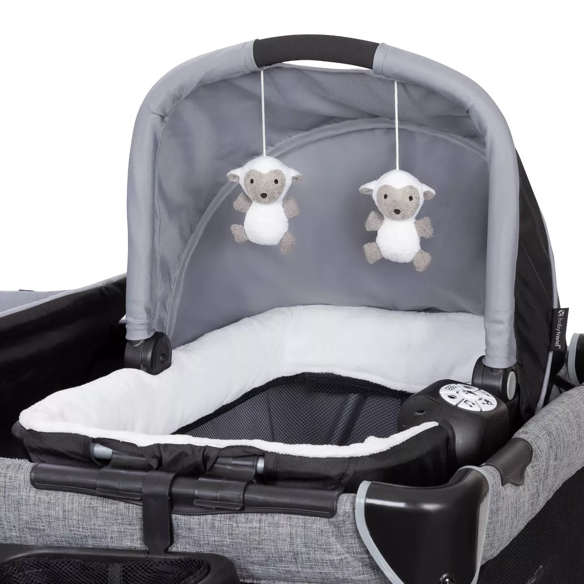 Baby Trend Retreat Twins Nursery Center - Quarry