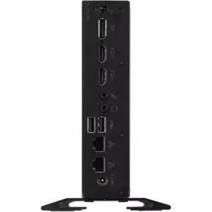 Shuttle XPC DS77U Nettop Computer - Celeron 3865U - Slim PC - Black - Intel HD Graphics 610 - Wireless LAN