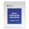 C-Line Self-Adhesive Shop Ticket Holders Heavy 15" 8 1/2 x 11 50/BX 70911