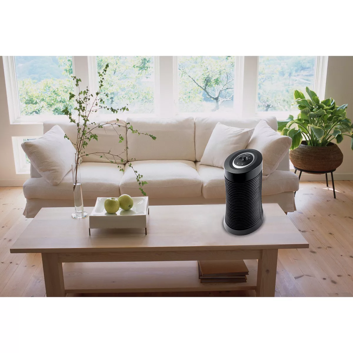 Honeywell HPA061TGT True HEPA Compact Tower Air Purifier Black