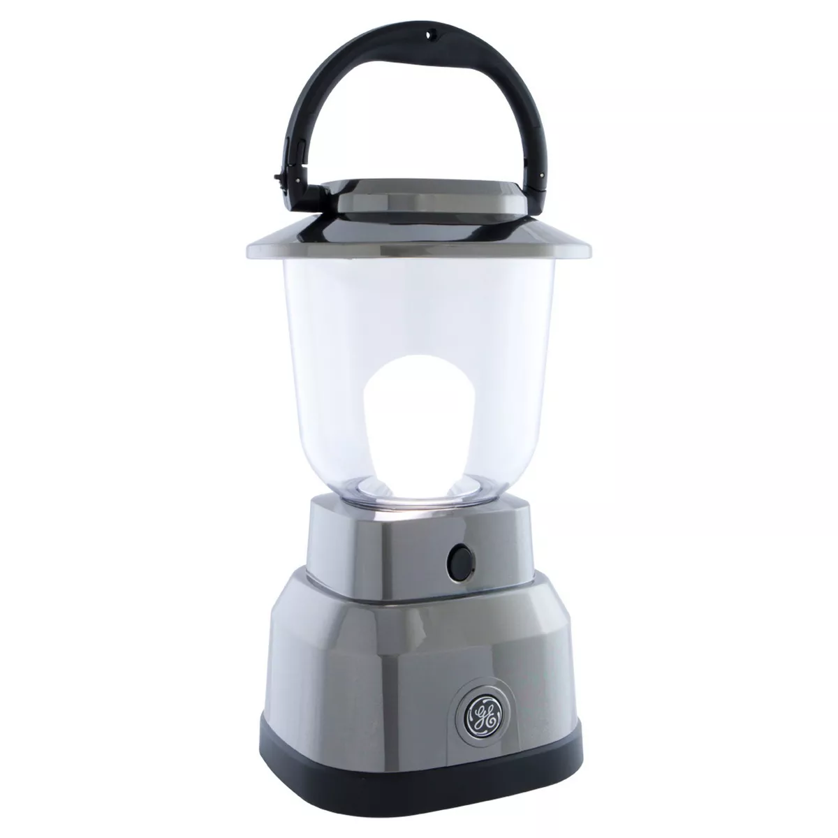 6D 7.3" LED Outdoor Lantern Nickel - Enbrighten