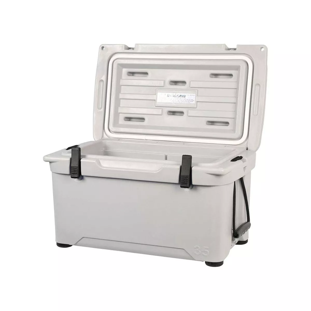 Engel Coolers 35 Quart 42 Can High Performance Roto Molded Ice Cooler, Gray