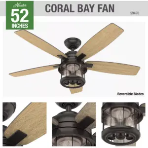 Hunter Fan Company Coral Bay 52
