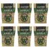 Western BBQ 28065 180 Cubic Inches Premium Apple Wood BBQ Charocal Propane Grill/Smoker Cooking Chips (6 Pack)