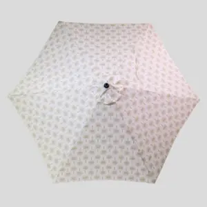 9' Round Palm Print Patio Umbrella - Black Pole - Threshold™