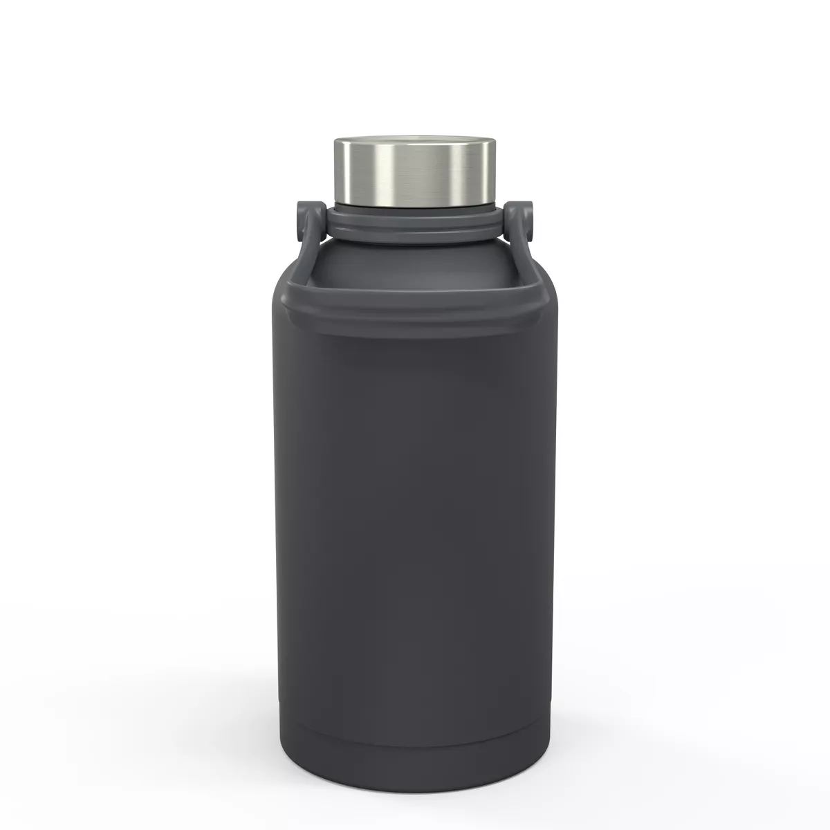 Zak Designs! 64oz Double Wall Stainless Steel Growler - Dark Gray