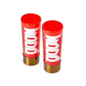 Just Funky DOOM Shotgun Shell 2oz Shot Glasses | Set of 2