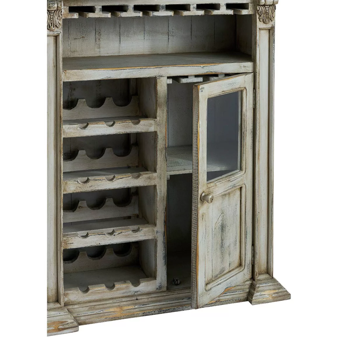 Celia Bar Console Light Gray - Picket House Furnishings