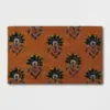 Door Mat Floral Blockprint - Threshold™