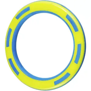 NERF TPR Foam Ring Dog Toy - Blue/Green - 9