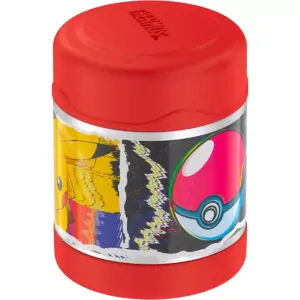 THERMOS FUNTAINER 10 Ounce Stainless Steel Kids Food Jar, Pokémon