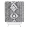 Holli Zollinger Diamond Shower Curtain Gray - Deny Designs