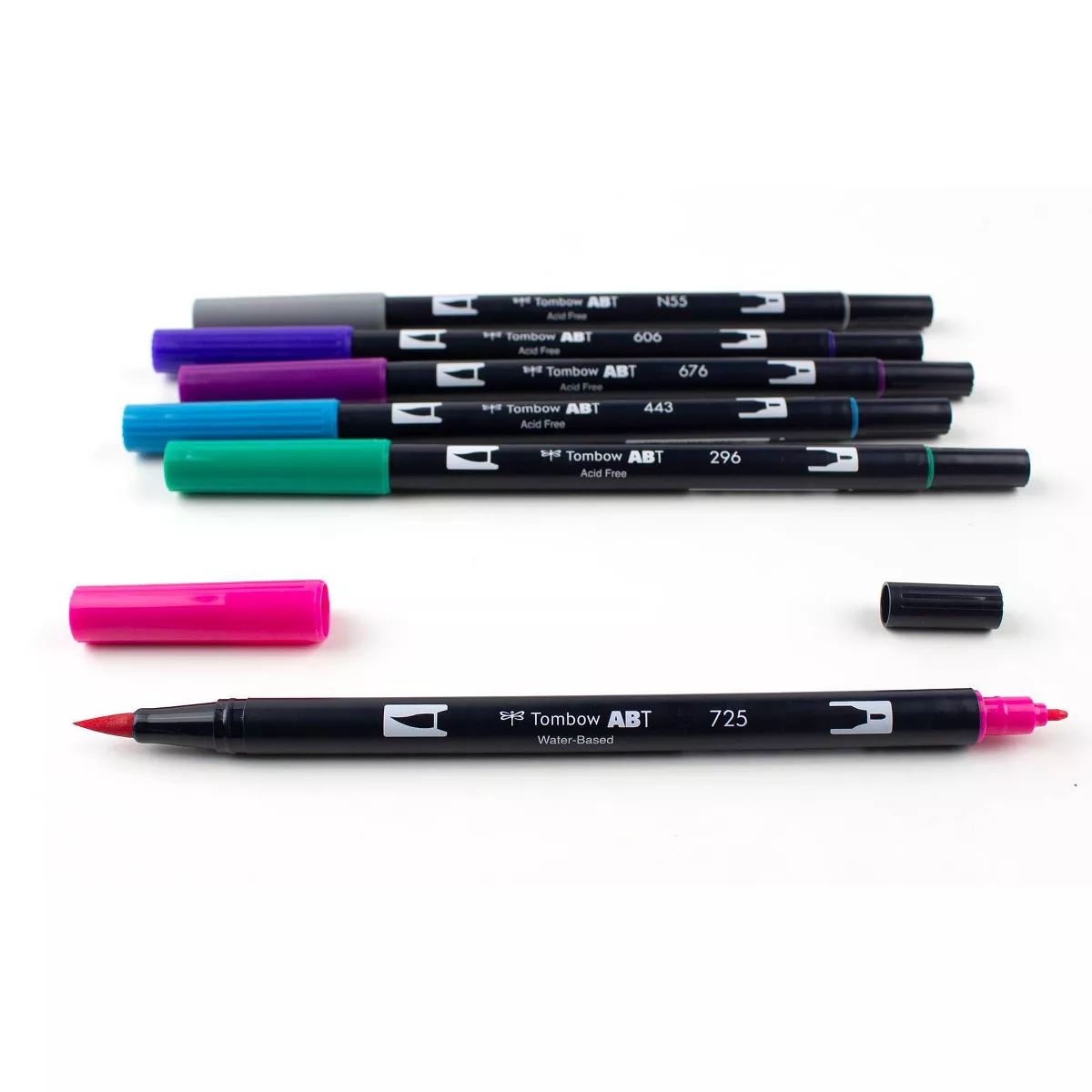 6ct Dual Brush Pen Art Markers Galaxy Palette - Tombow