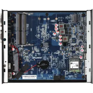 Shuttle XPC DS77U Nettop Computer - Celeron 3865U - Slim PC - Black - Intel HD Graphics 610 - Wireless LAN