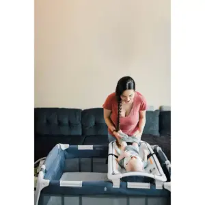 Joovy Room Premium All-in-One Playard and Nursery Center - Slate