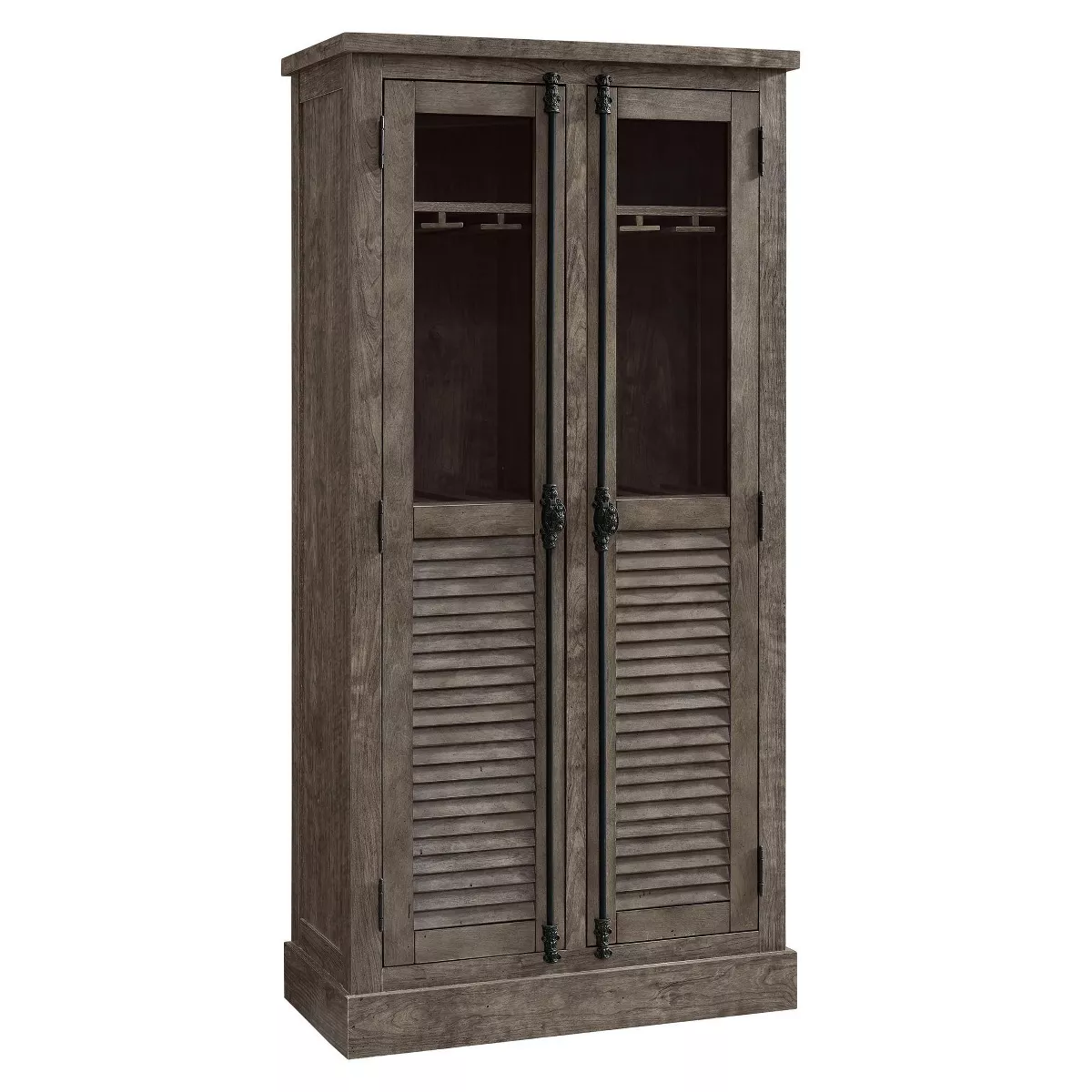 Cheshire Beverage Cabinet Rustic Gray - Room and Joy