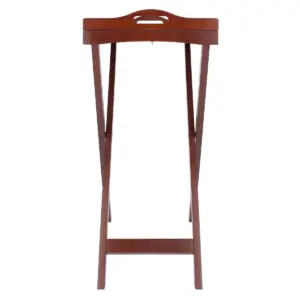 Devon Butler Table with Serving Tray Wood/Walnut - Winsome