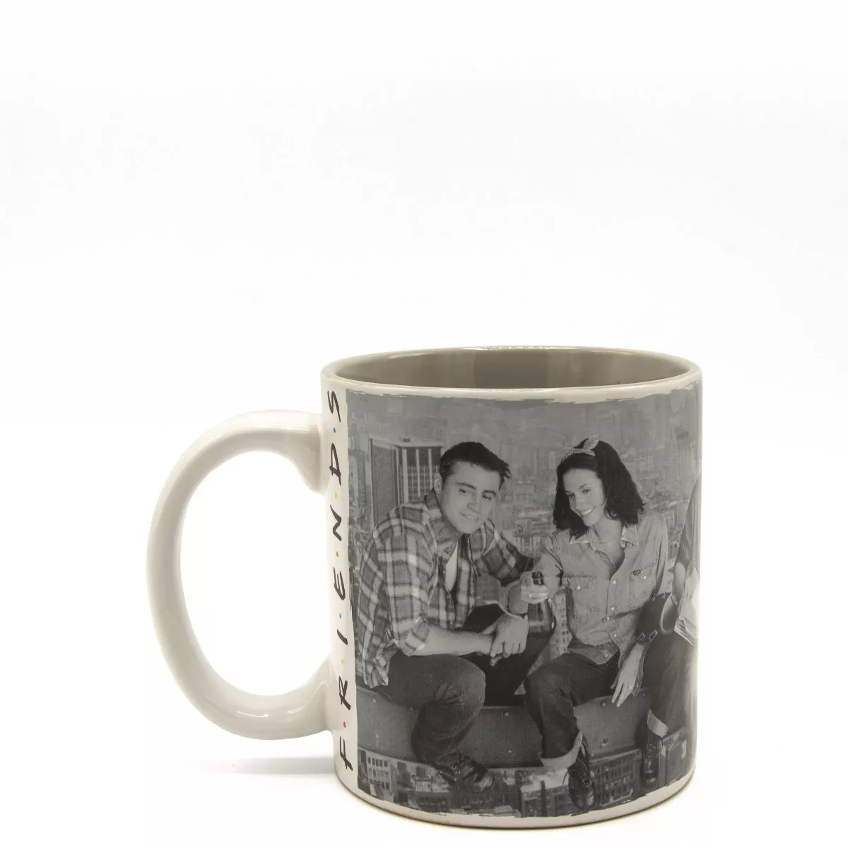 Friends 20oz Ceramic Lunch Mug - Silver Buffalo