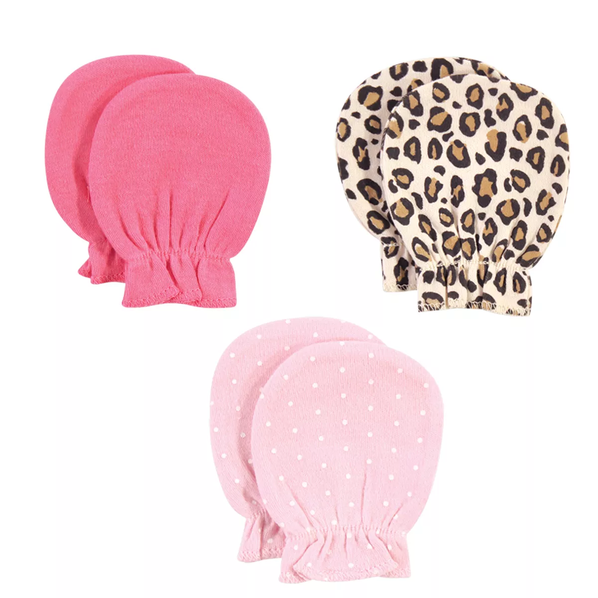 Hudson Baby Infant Girl Layette Start Set Baby Shower Gift 25pc, Prints Leopard, 0-6 Months