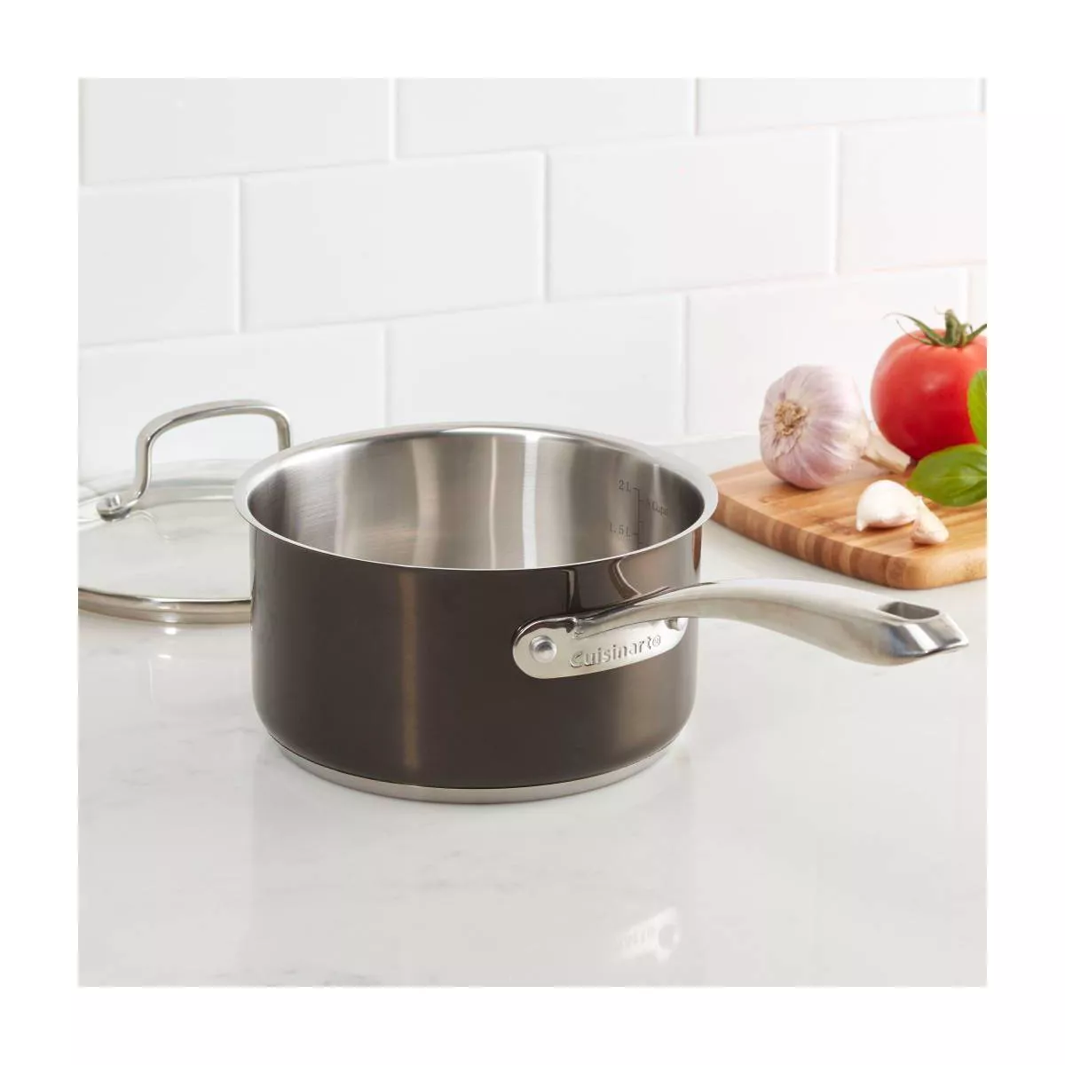Cuisinart In the Mix 2.5qt Stainless Steel Redefine Cooking Saucepan with Cover - 85C1925-18