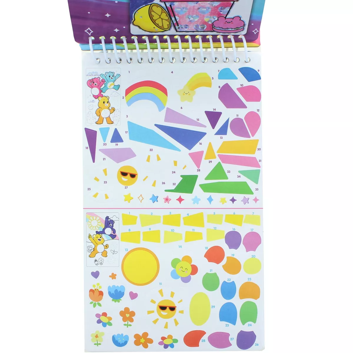 Fashion Angels Care Bears 300+ Sticker By Number Activity Set