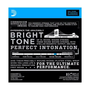 D'Addario EXL125-3D Electric Guitar Strings 3-Pack