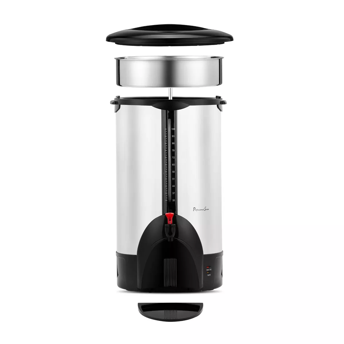 Professional Series 100-Cup Stainless Steel Coffee Urn