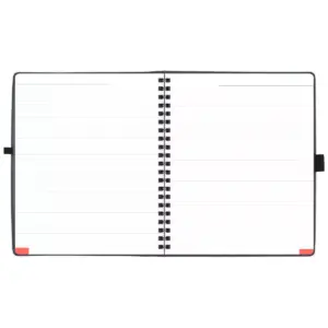 Professional Spiral Subject Notebook Wirebound - Gray - AT - A - GLANCE