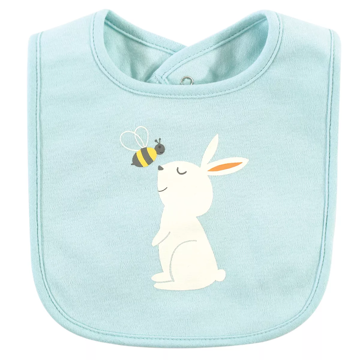 Hudson Baby Infant Boy Cotton Bibs, Best Friends, One Size
