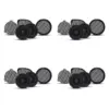 Rockford Fosgate TMS65 Power Harley Davidson 6.5 inch Full Range Motorcycle Speakers (4 Pack)