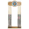 NBA New York Knicks Billiard Cue Rack with Mirror