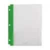 Staples 2 Pocket Poly Folder Frosted Green 920380